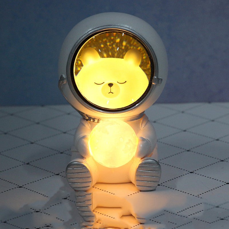 Galaxy Guardian Animal Atmosphere Night Light Table Lamp