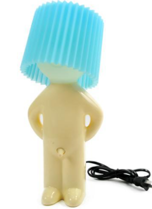 Shy Mr. P Naughty Boy Decorative Table Lamp (One Piece)