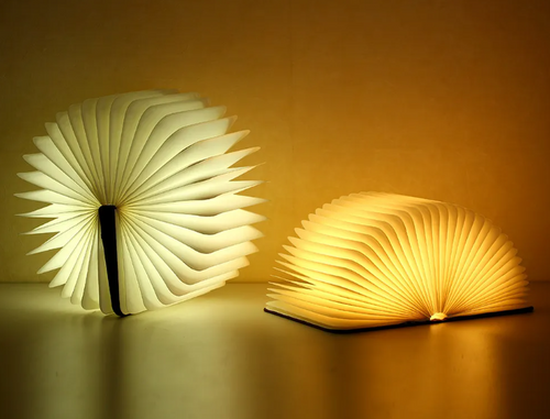 Book-themed LED Light