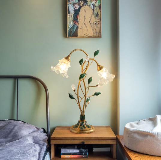 Floral Table Lamp