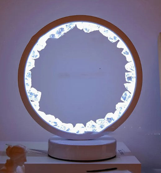 Round Crystal Lamp