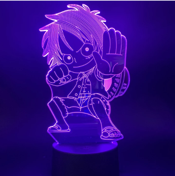 3D LED One Piece Visual Lampm