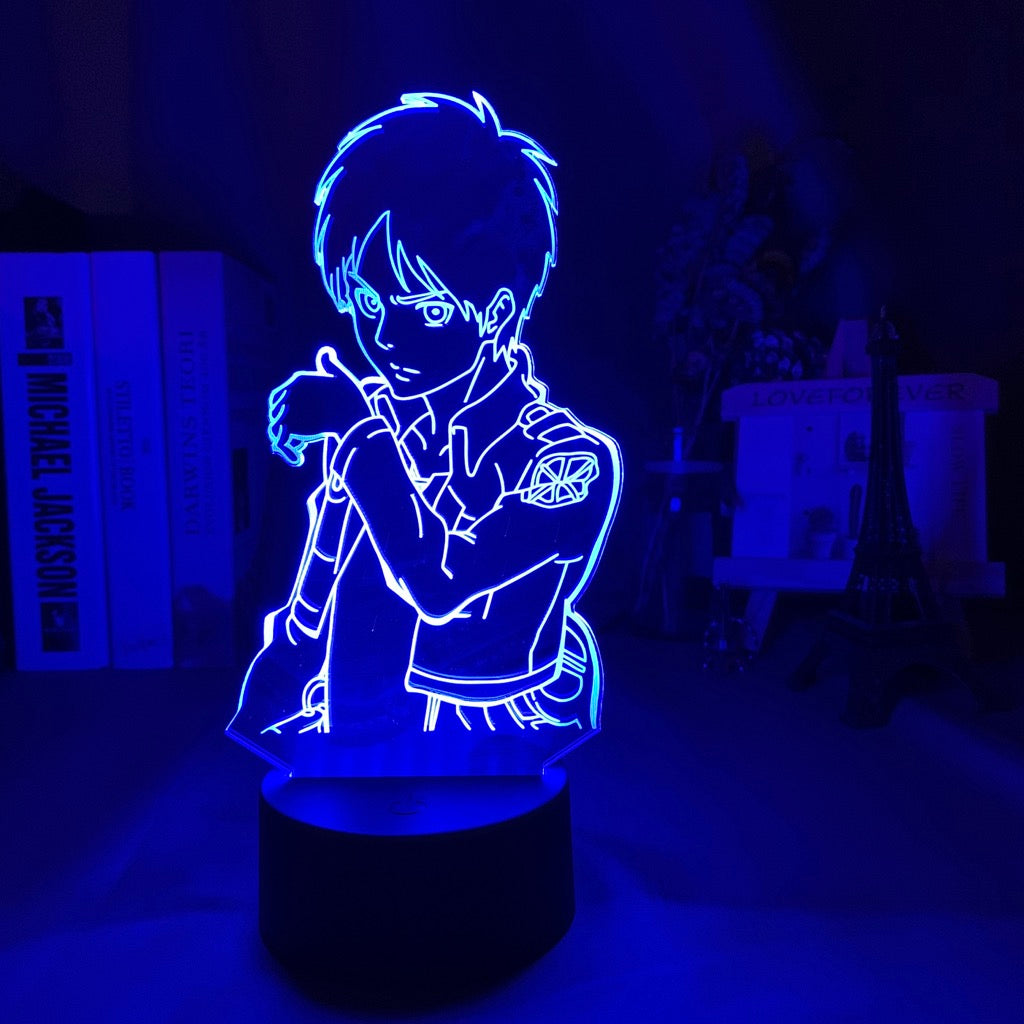 Customized LED Touch Lamp - Attack on Titan Design