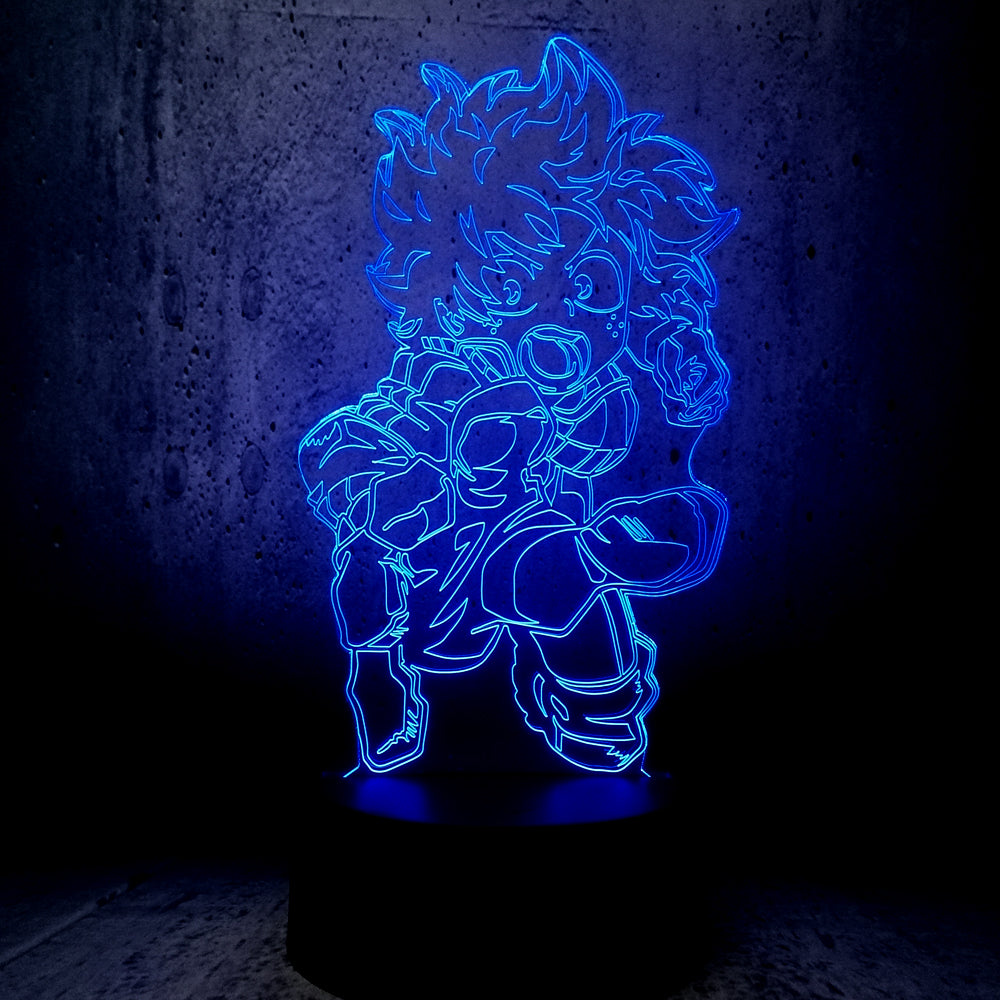 3D My Hero Academia LED Colorful Visual Night Light