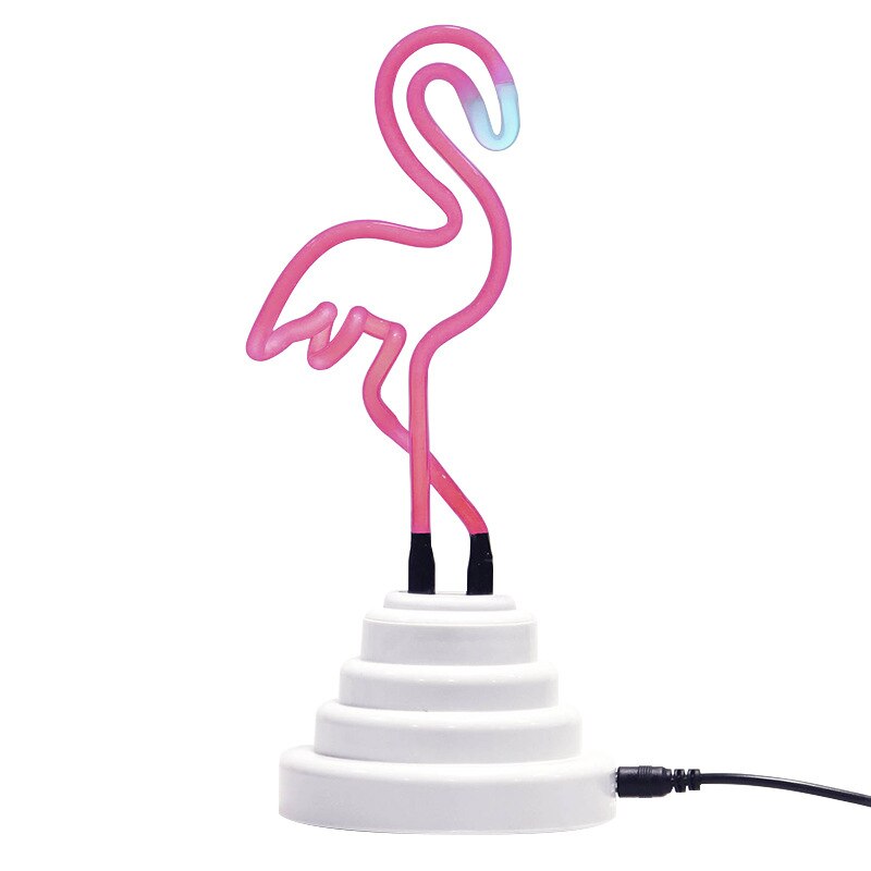 Creative Flamingo Neon Night Light