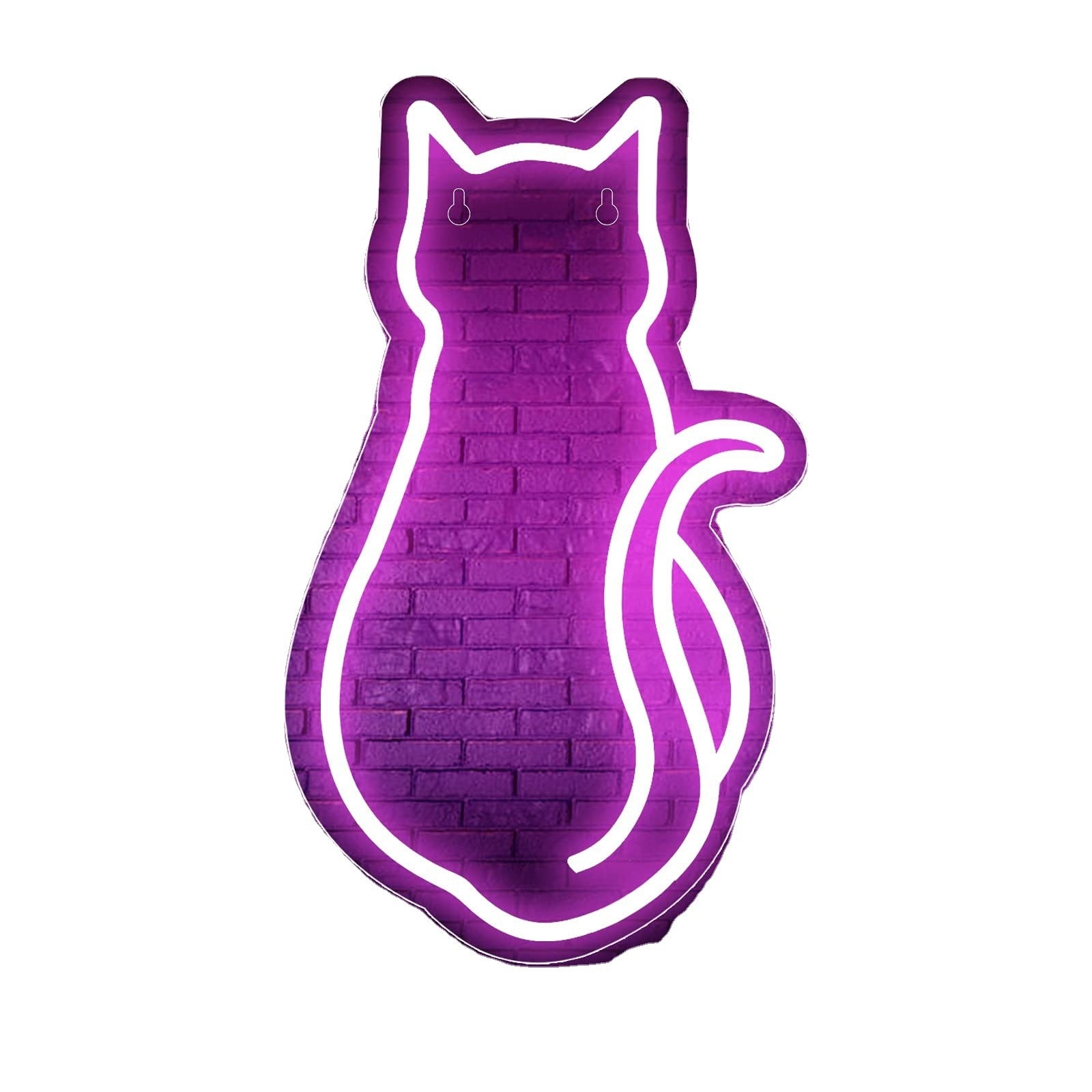 LED Neon Cat Wall Decor for Indoor/Outdoor Lighting