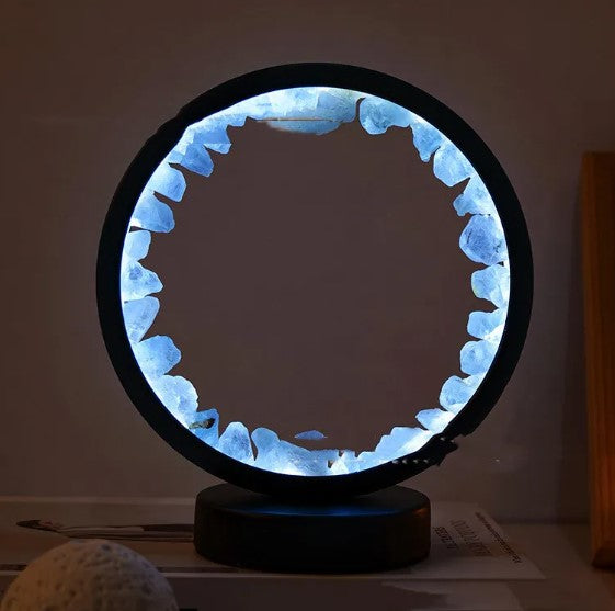 Round Crystal Lamp