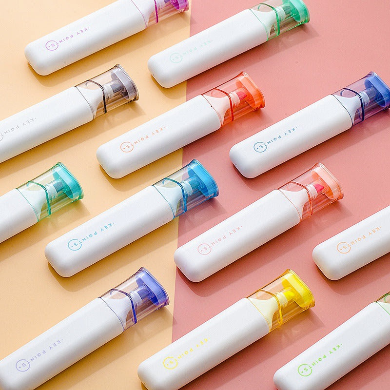 Large Capacity Soft Tip Highlighter Pen