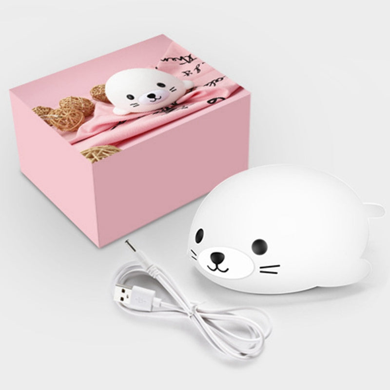 Creative Colorful Seal Night Light
