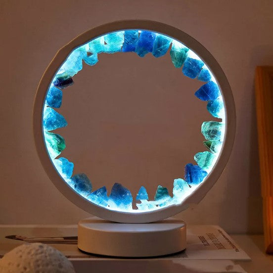 Round Crystal Lamp