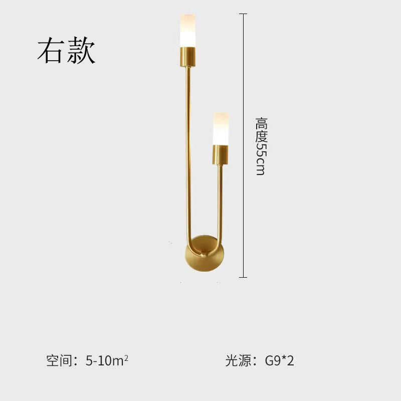 Modern Nordic Double-Head Wall Light