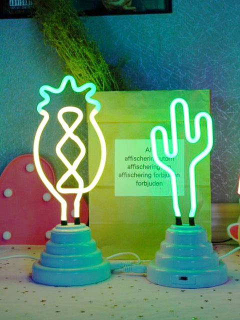 Creative Flamingo Neon Night Light