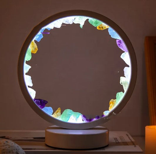 Round Crystal Lamp