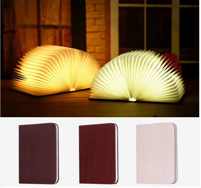 Book-themed LED Light