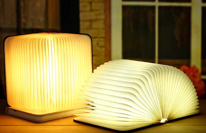 Book-themed LED Light