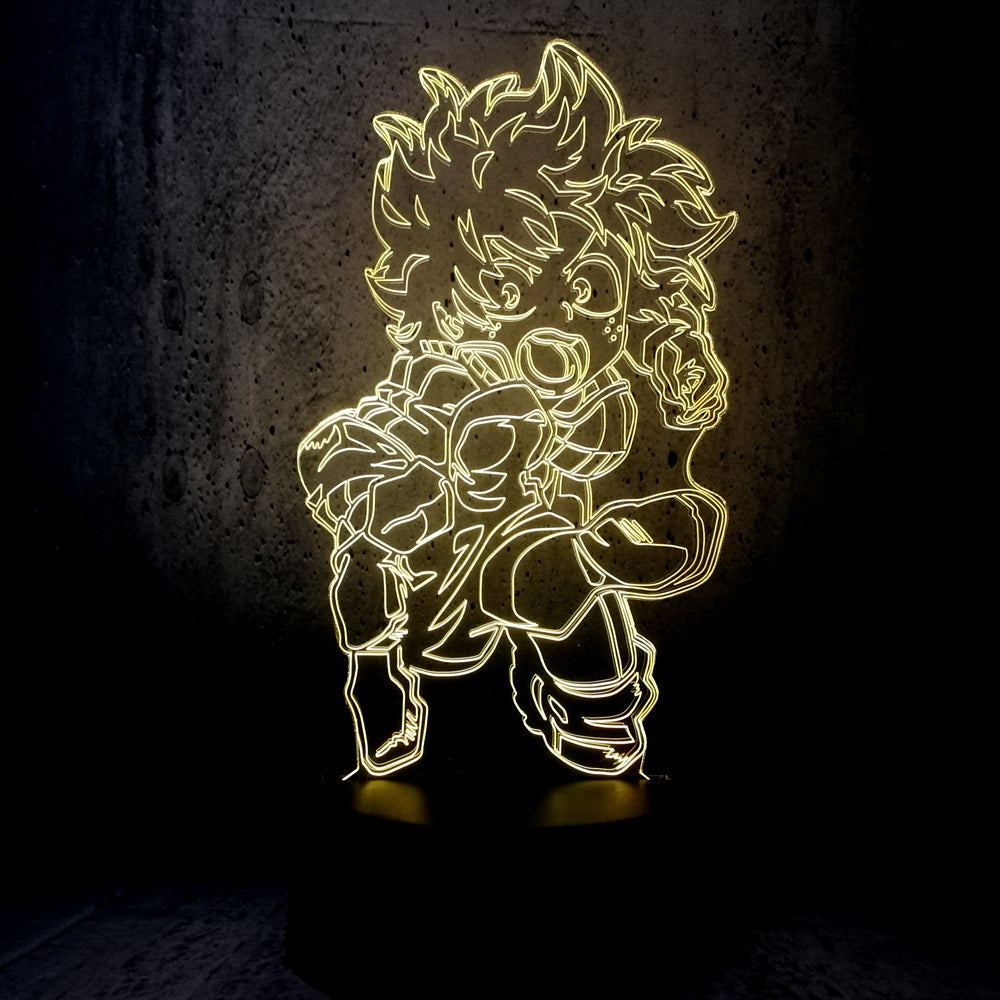 3D My Hero Academia LED Colorful Visual Night Light
