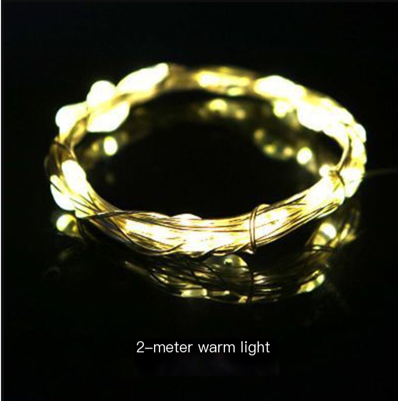 Copper Wire Fairy Lights (Battery operated LED)