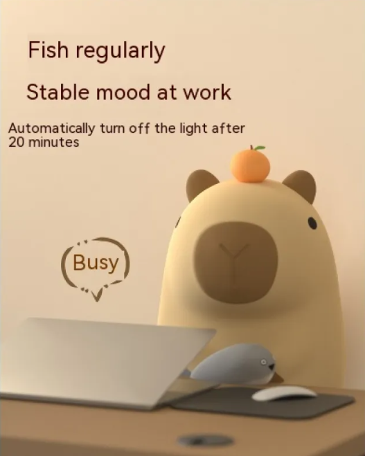 Capybara Night Lamp