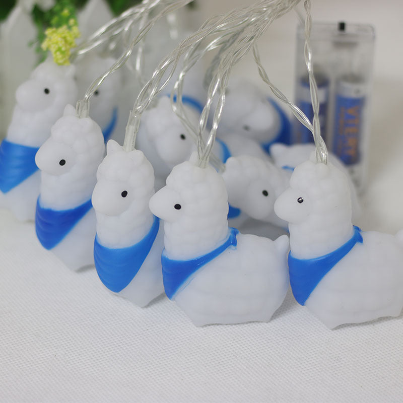 Christmas Sheep String Lights