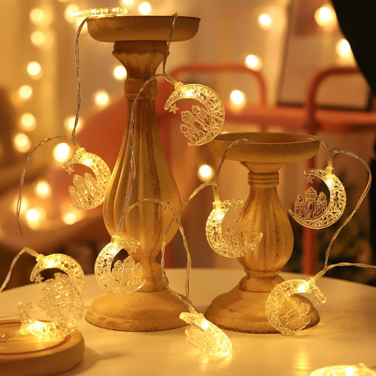 Moon String Lights for Holiday Decor