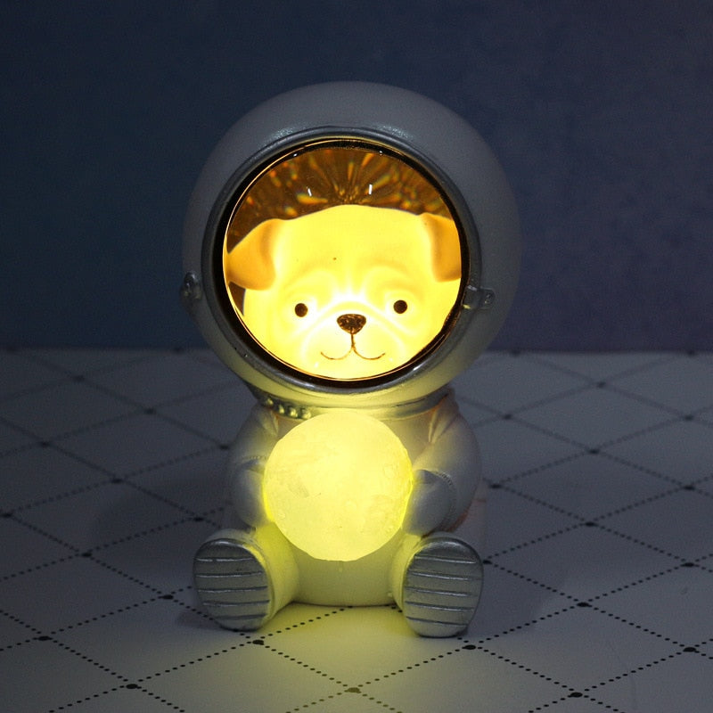 Galaxy Guardian Animal Atmosphere Night Light Table Lamp