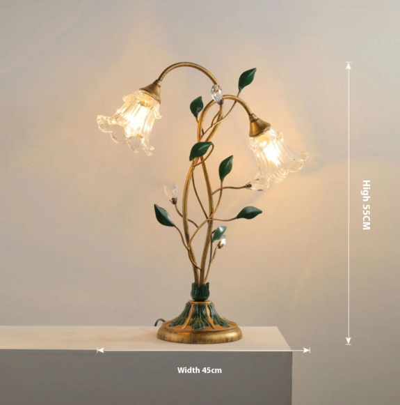Floral Table Lamp
